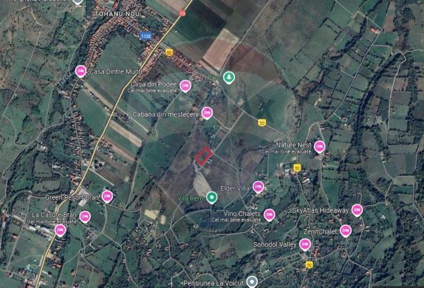 Teren Bran - Sohodol intrare 2100-4800mp