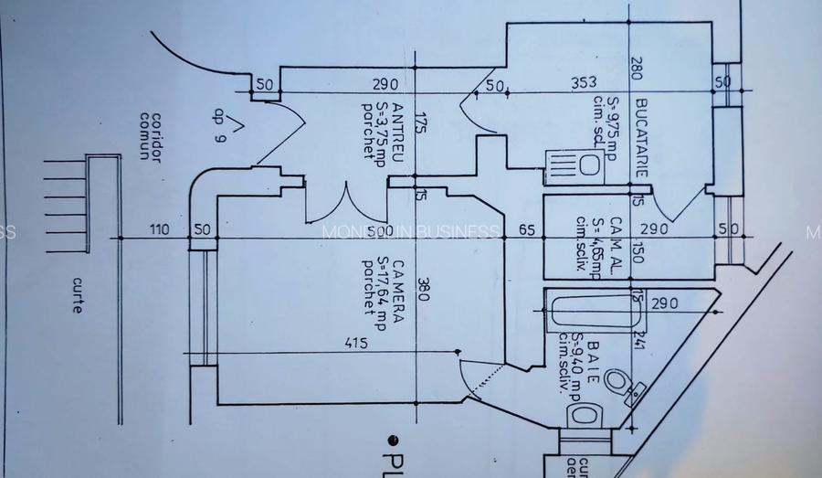 Apartament cu 2 camere, Parter, 45 mp, Parcul Libertății, Oradea. - 17