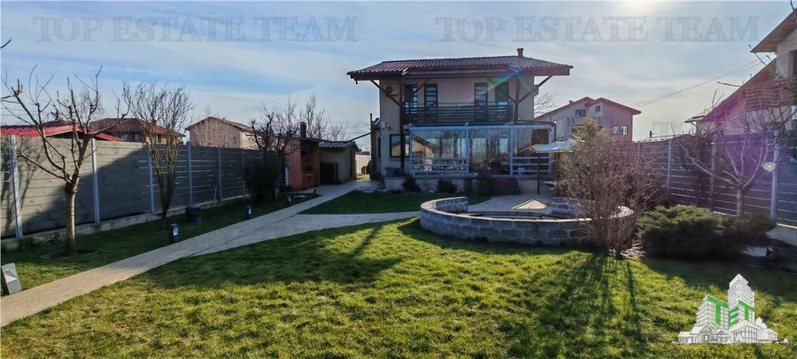 Vila individuala superba, 5 camere, complet utila/mobilata ultramodern, 1000mp