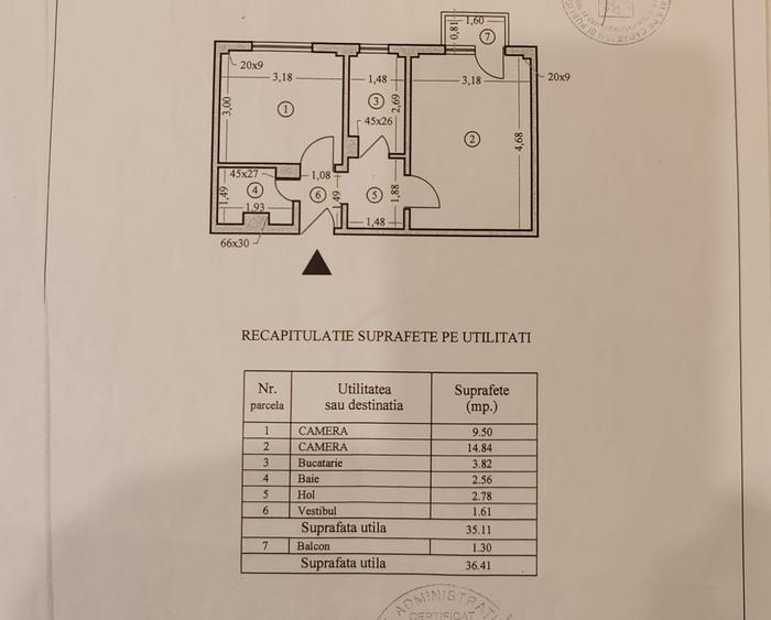 Apartament 2 camere - Strada Gradistea