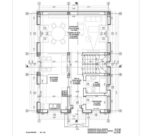 Duplex 4 camere -intabulat- teren 300 mp  -Locație Centrală, Sura Mică - 2