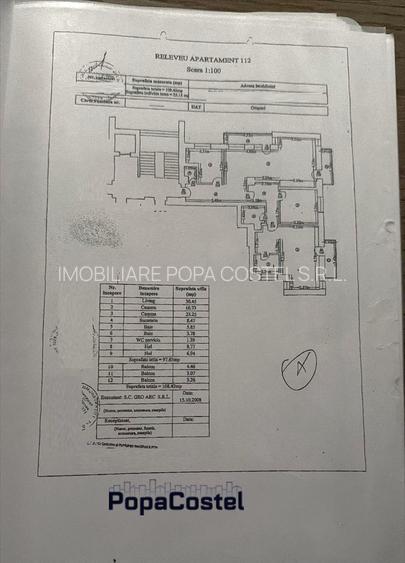 Otopeni - Maramures 3 camere decomandat mobilat utilat 98 mp et. 3/5, parcare - 16