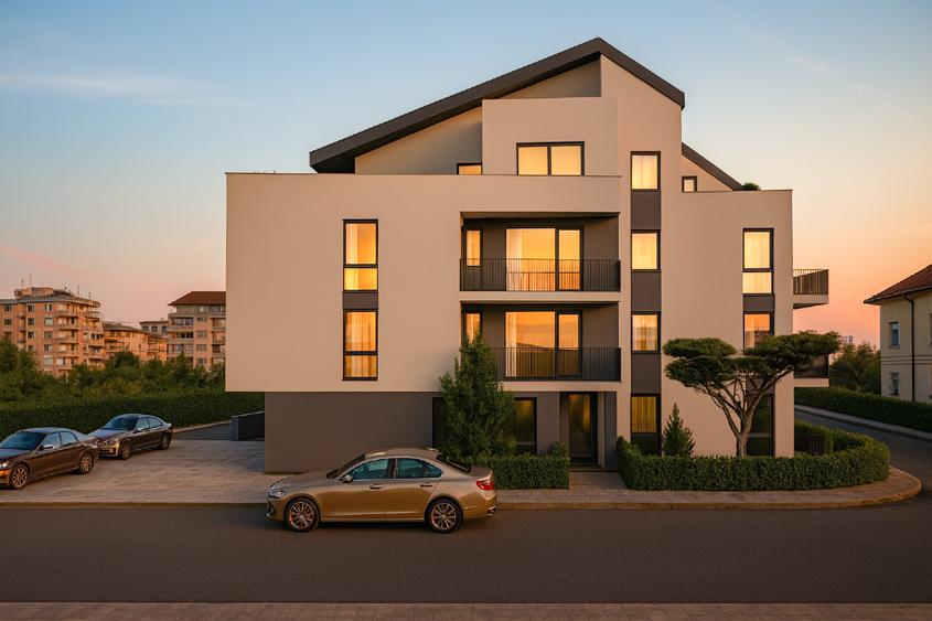 Apartament 3 CAMERE PREMIUM 70.16 mp utili + 5.16 mp balcon. FINALIZARE 2027