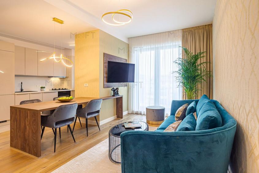 Apartament 2 camere lux Vida Herastrau terasă 25 mp parcare
