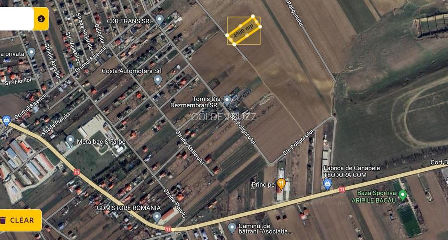 Teren de Vânzare | 4500 MP | Măgura | Bacău | - 2