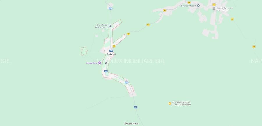 🏡 Teren intravilan în Pădureni, comuna Chinteni 🌳