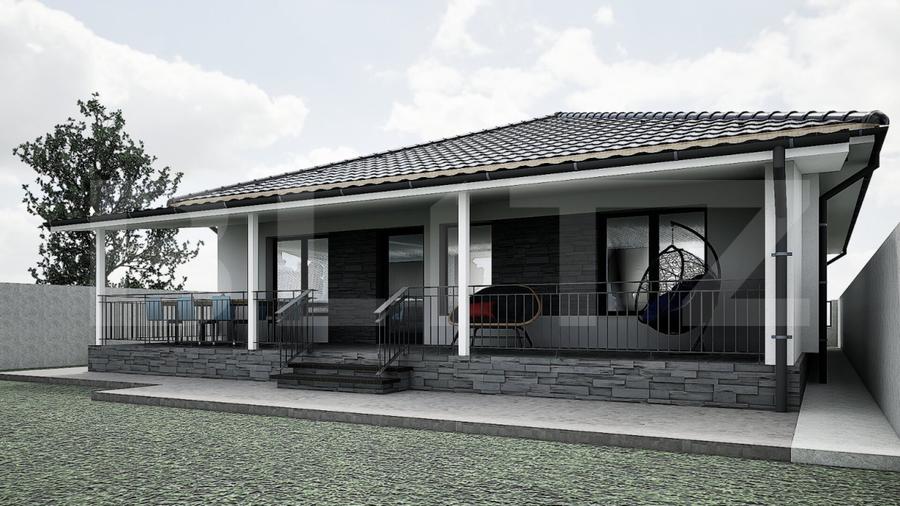 Casa individuala, 110 mp, 700 teren, zona Arex