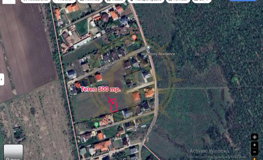 DOM00437 - De vanzare teren intravilan 500 mp langa padure