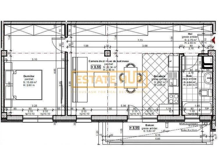 Apartament nou 2 camere | Str Dorobantilor | Comision 0% - 14