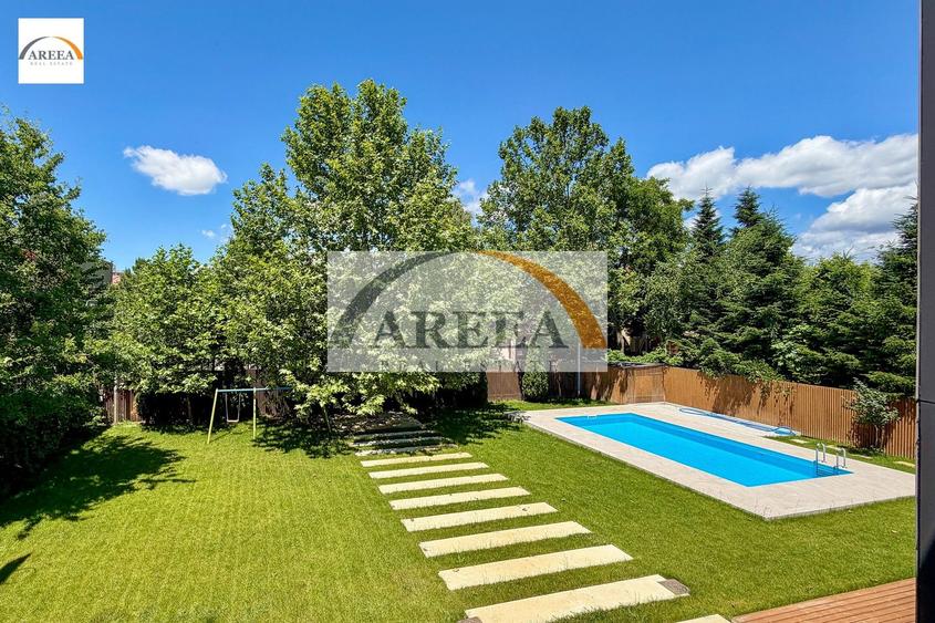 Vilă contemporană cu piscină | 1.000 mp teren | Erou Iancu Nicolae