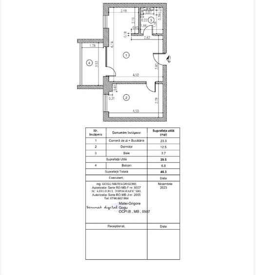 Studio dublu cu dormitor separat, Prima Vista sos.Fabrica de Glucoza - 14