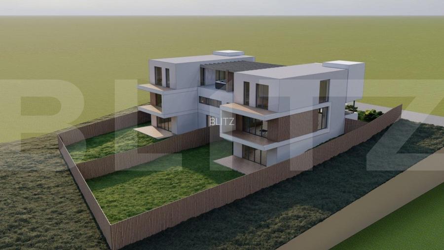 Teren cu autorizatie de constructie duplex, 1061 mp, zona Wonderland - 9