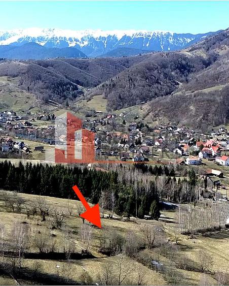 Teren Bran | 3.520 mp | Vedere Bucegi & Castelul Bran