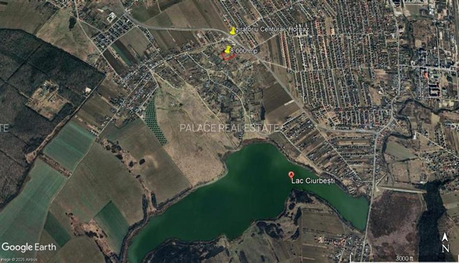Oportunitate dezvoltare rezidentiala,  teren intravilan 8000 mp Ciurbesti Mirosl - 3