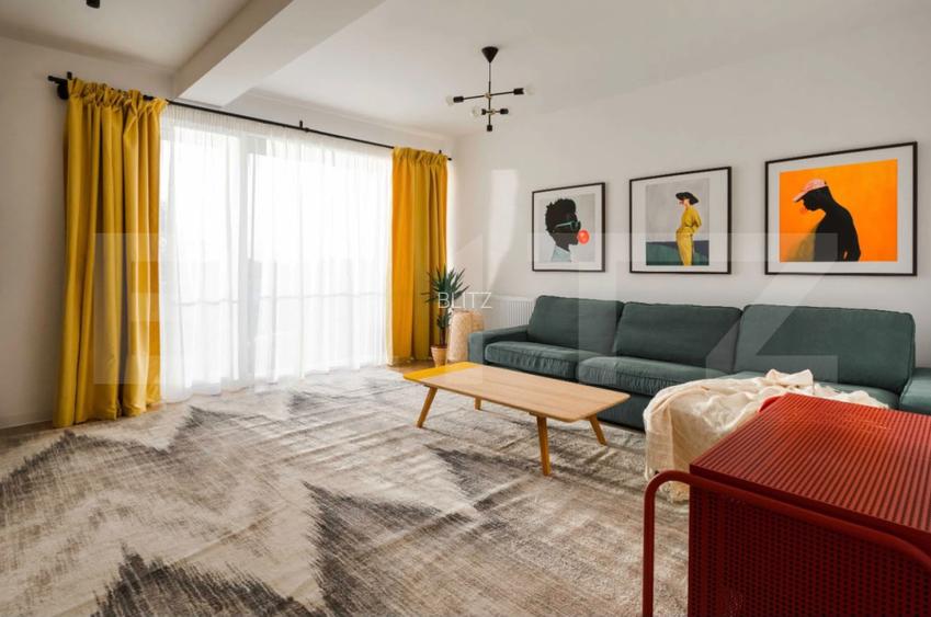 Apartament 2 camere, 56 mp, parcare, zona UNO Residence - 3