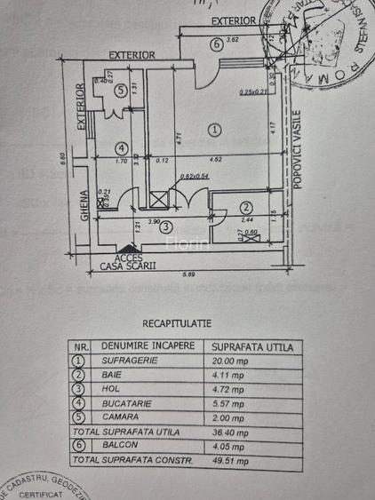 Proprietar – Vând garsonieră confort 1 decomandată, 40,5 mp, Orizont – Bacău - 9