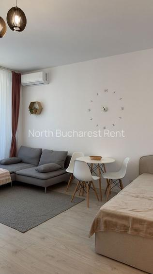 Studio de inchiriat Residence 5 (Rond OMV, Pipera Plaza)