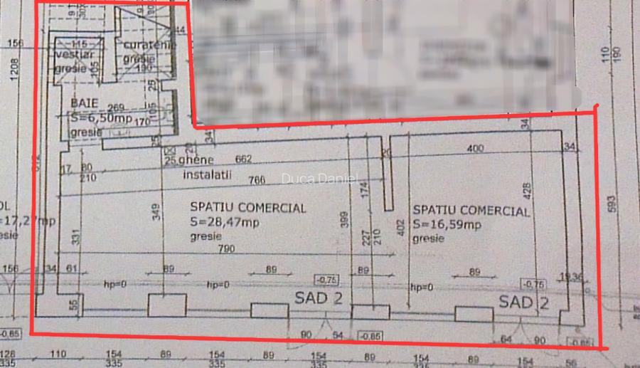 Inchiriem 52mp spatiu comercial 500 euro in centrul Timisoarei - 2