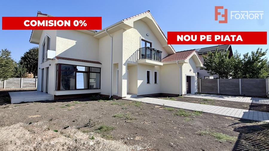 COMISION 0% Casa individuala de vanzare cu 4 camere - Mosnita Noua