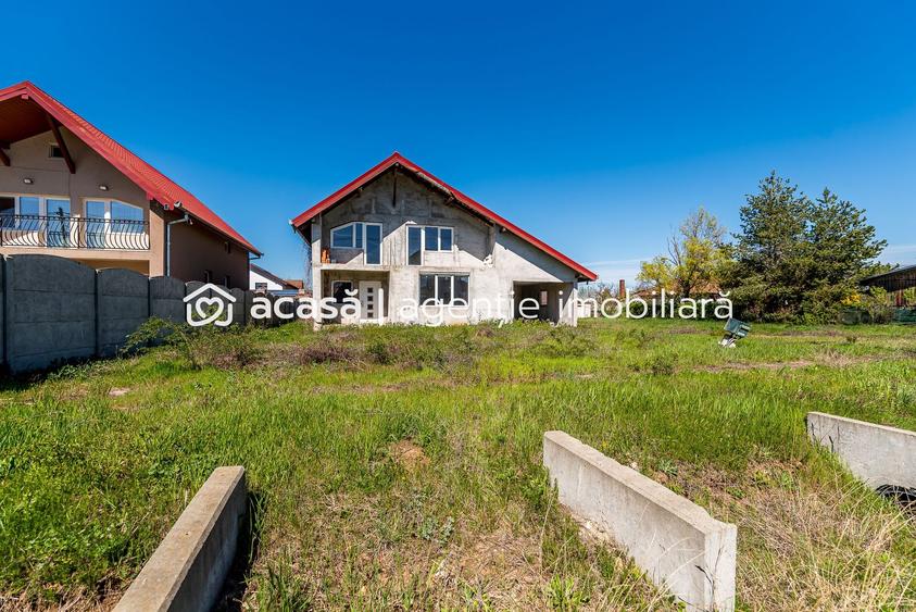 🏡 Casă P+1 la gri | 239 mp construiți | Călugareni -14 km de Arad