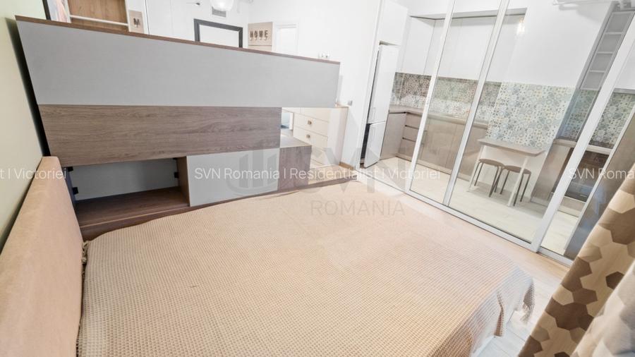 REA1013071 Studio Aviatiei bloc nou mobilat cu parcare - 2