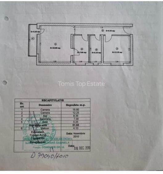 Apartament de Vanzare , Cumpana