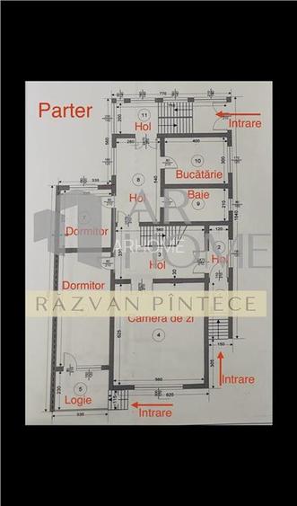 Casa S+P+1E, 11 camere, garaj, teren 1915 mp, stradal Paulestii Noi, langa Ploie - 9