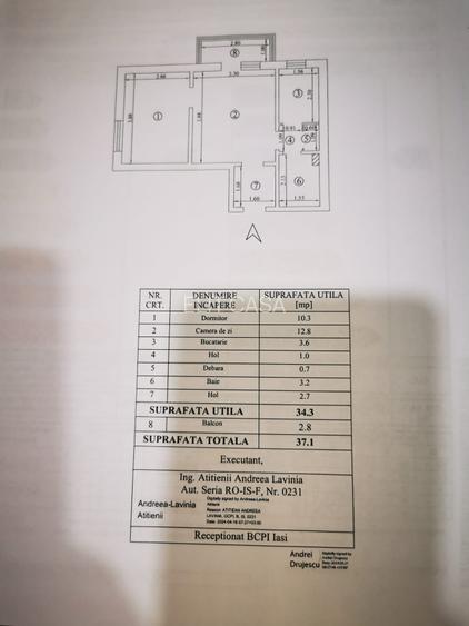 Apartament cu 2 camere, RENOVAT, zona Alexandru cel Bun - 8