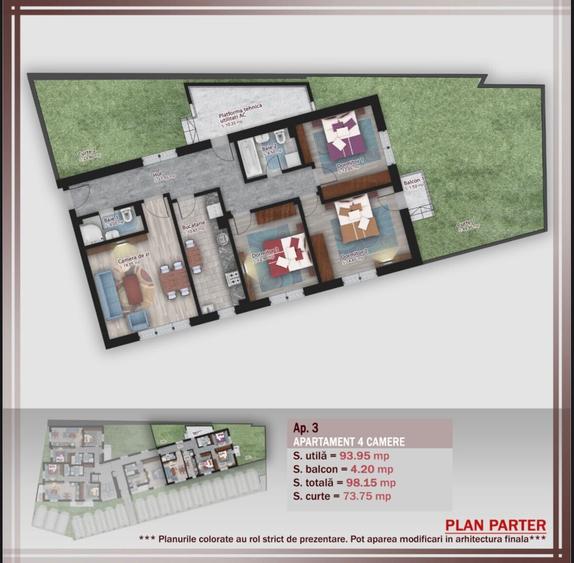 Apartament curte proprie Stefan cel Mare