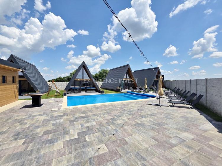 AFACERE LA CHEIE | Complex Turistic Premium A-Frame + Piscină | Snagov - 8