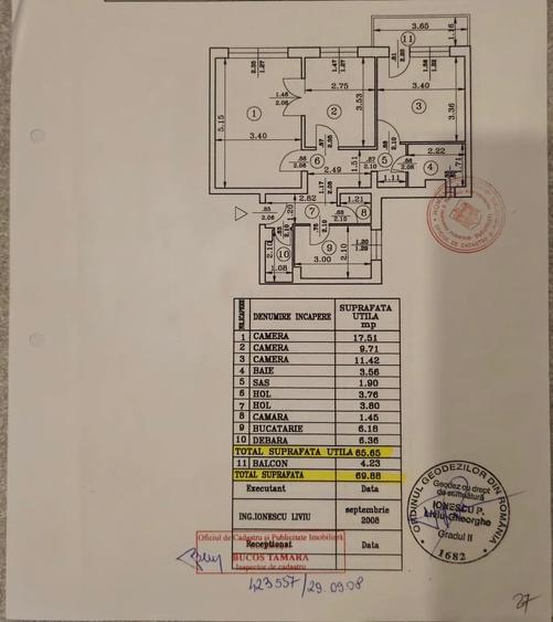 3 camere decomandat Drumul Taberei metrou Raul Doamnei