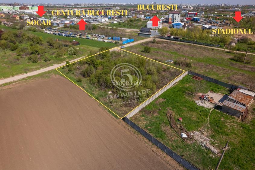 Oportunitate- Teren Industrial in Jilava- 450 m de Centura Bucuresti - 2