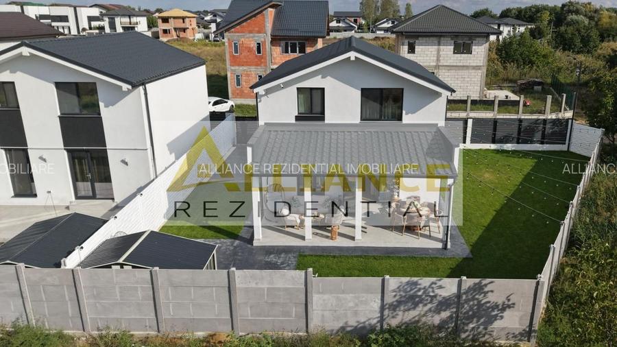 Casa individuala complet mobilata | 4 camere | Teren 370 mp - 10
