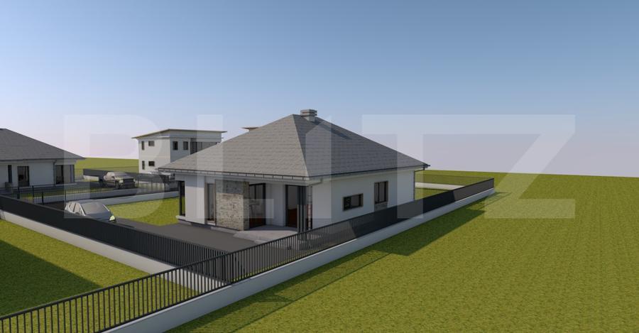 Casa Individuala de vanzare, 3 camere, 120 mp, zona Aerodrom
