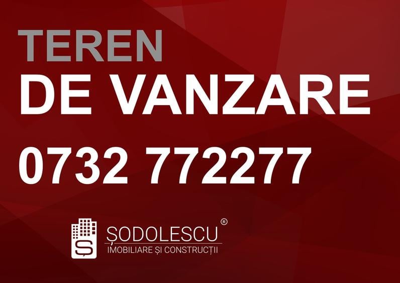TEREN 843 MP ZONA DOROBANTILOR CU UTILIZARI MULTIPLE