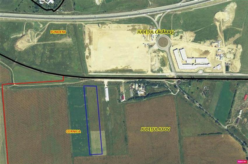Vanzare teren industrial Cernica - Fashion House - A2 - Glina, ILFOV