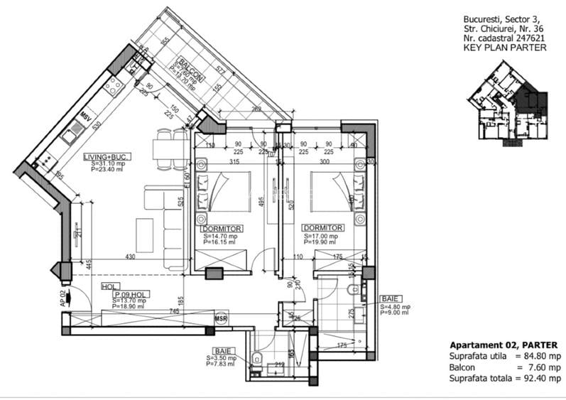 APARTAMENT 3 CAMERE CU TERASA 100 MP ! Bloc Nou Splaiul Unirii,Delta Văcaresti - 5