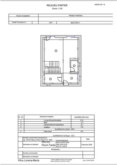 Vila 4 camere | 3 dormitoare | 3 bai | Gradina | Toate Utilitatile - 2