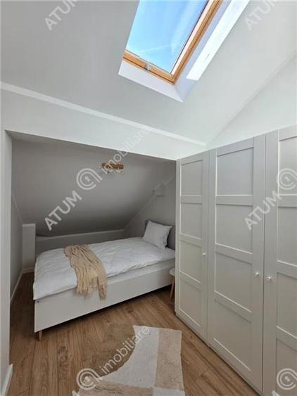 Penthouse cu 4 camere mobilat si utilat complet zonaTurnisor Sibiu