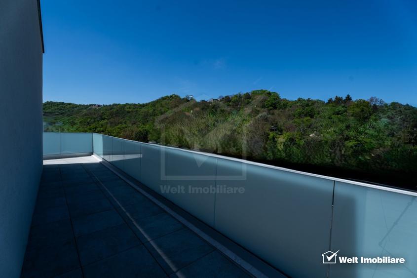 Penthouse ultrafinisat in cartierul Grigorescu, 2 parcari subterane, 2 terase