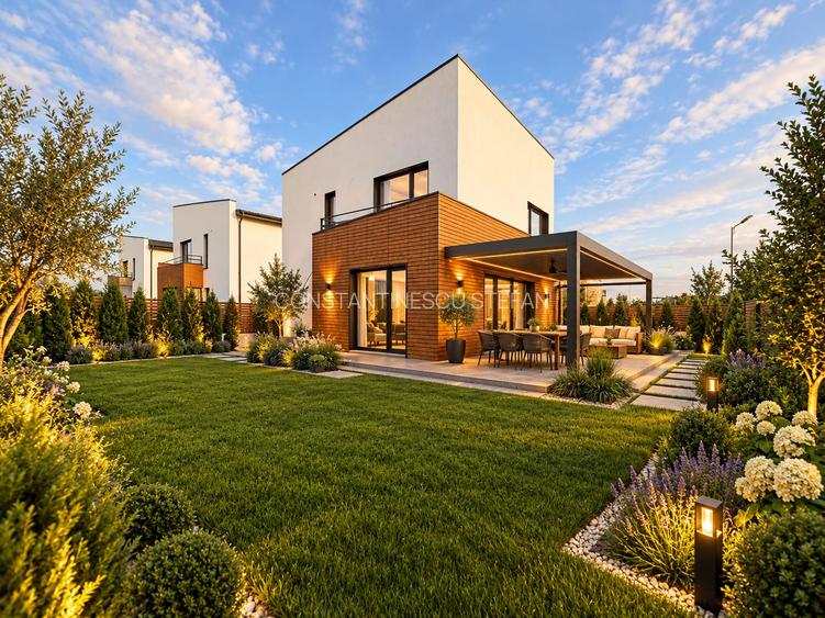 Casă premium 170mp, Certificat nZEB, 4 camere