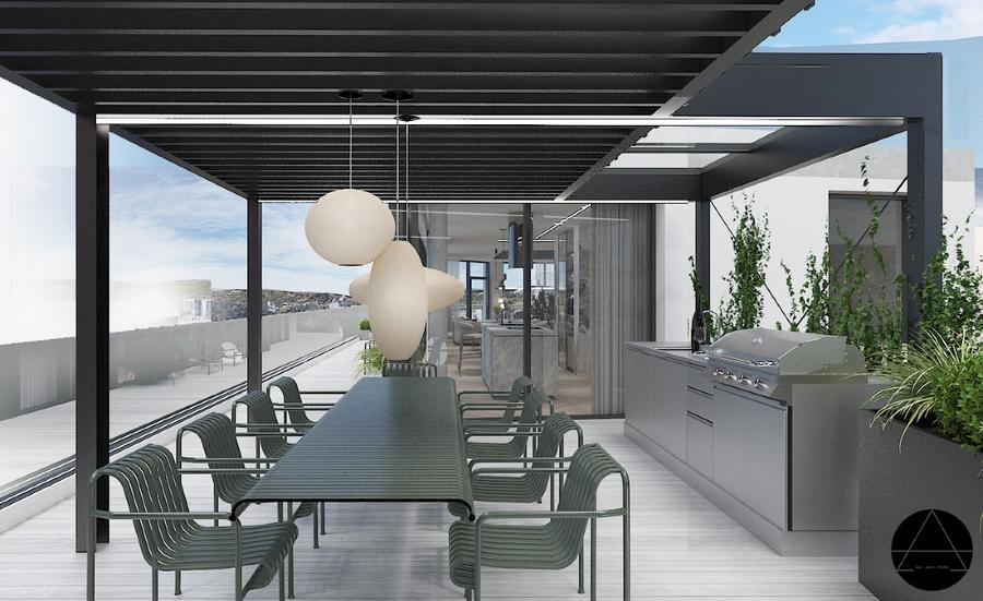 Penthouse exclusivist 134 mp în centru cu vedere panoramică și terasă de 129 mp.