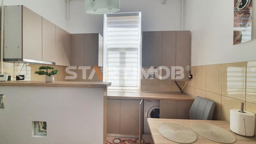 Studio mobilat Central Brasov cu parcare str Lunga - 27
