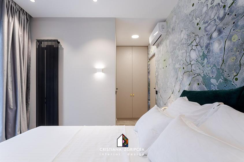 Apartament elegant cu 3 camere, parcare subterană în Belvedere Residence