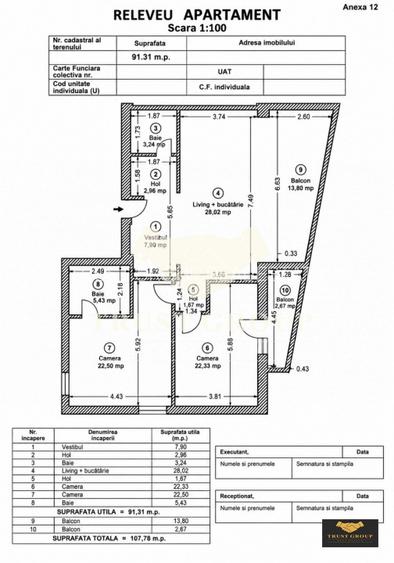 Apartament 3 camere Cismigiu | Bloc 2007 | - 1