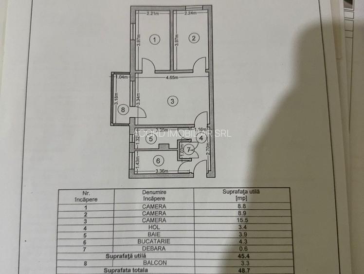 Apartament 3 camere zona Bratianu - 8