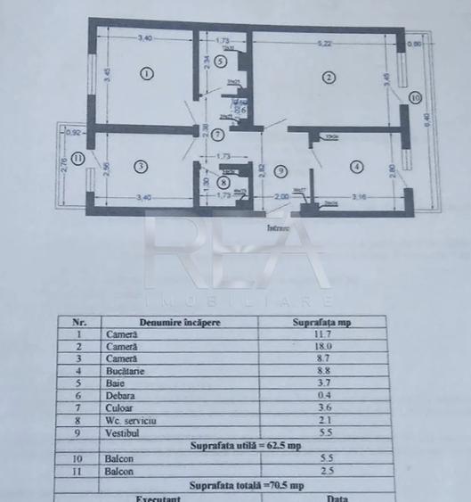 3 camere, 4/4, bloc 1981, anvelopat-Gorjului