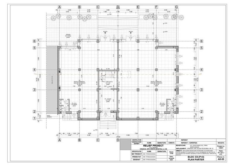 Spatii de inchiriat de 137 mp si 108 mp - Happy Residence 3 - 11