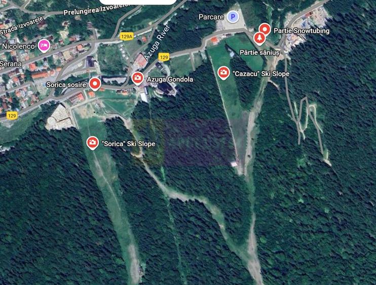 Teren de vanzare la Azuga la Partia Cazacu