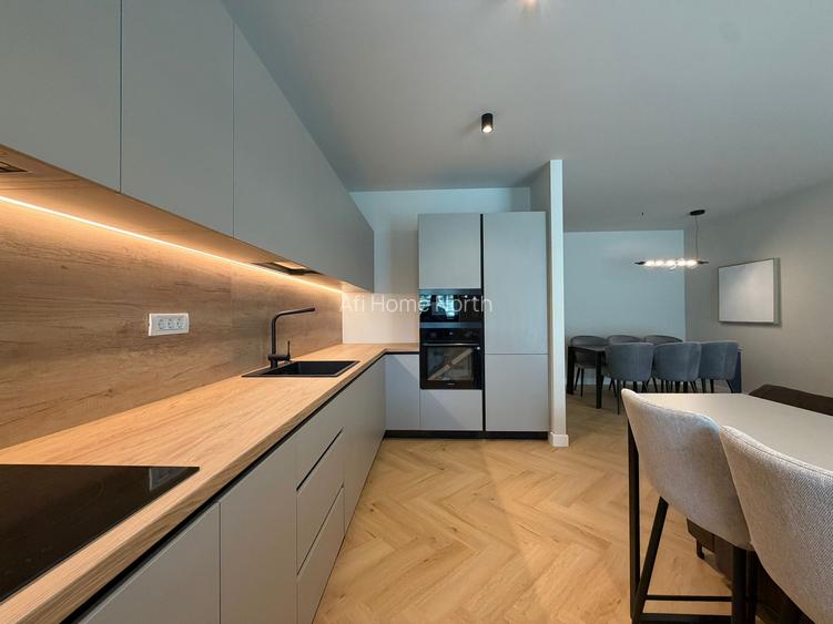 AFI Home North-3 camere cu gradina, mobilat&utilat, Promenada mall+1 loc parcare - 4